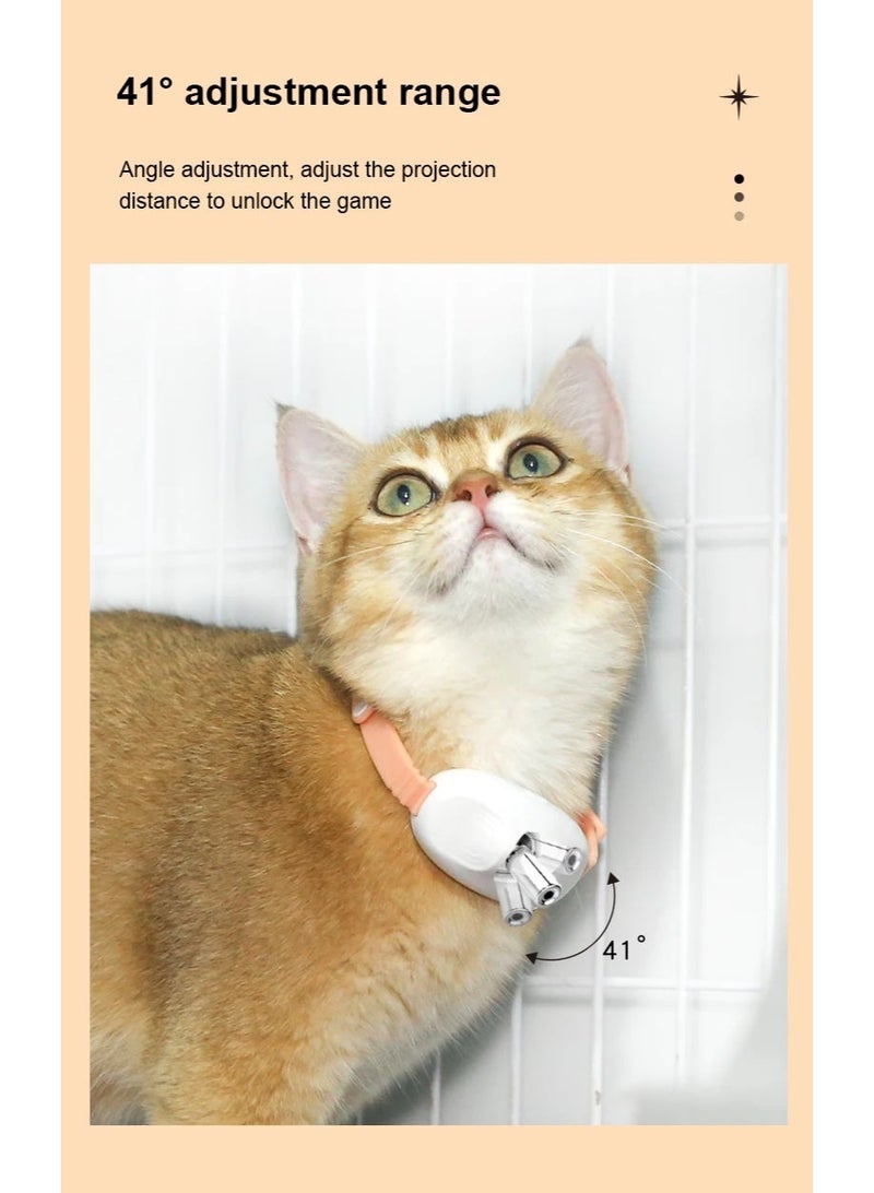 Laser Pointer Cat Collar, Wearable Automatic Laser Cat Collar Toy, Smart Electric Cat Collar Fun for Kittens, Rechargeable Interactive Cat Toy - Image 5